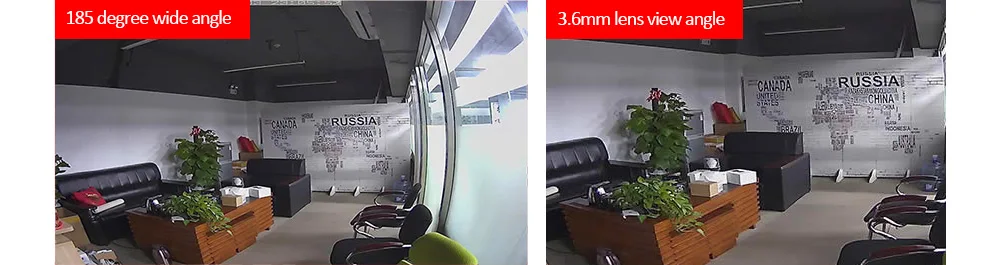 Ip-камера Wi-Fi Full HD 1080P Беспроводная PIR камера для обнаружения панорамных линз рыбий глаз 10 м ночное видение P2P Домашняя безопасность мини Wifi камера