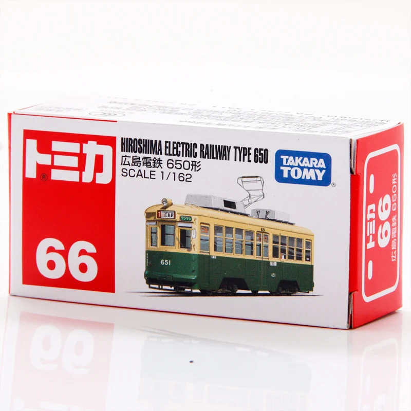 Takara Tomy Tomica 1/162 Хиросима электрическая железная дорога тип 650 металлическая литая