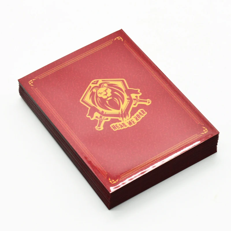 

100pcs cards sleeves for board game card holder protector for magical game the TCG star cards