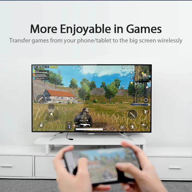 Беспроводной HDMI ТВ ресивер Vention 2 4G/ Wi Fi дисплей проектор 4K HD адаптер для Smart TV Stick