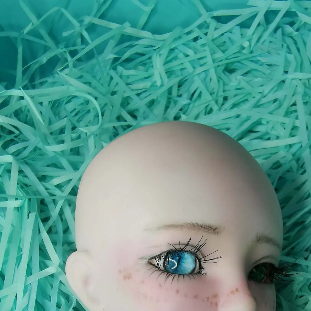 1 пара кошачий глаз bjd с рисунком синего неба для 1/3 1/4 1/6 sd кукол 12 мм 14 16 18 22