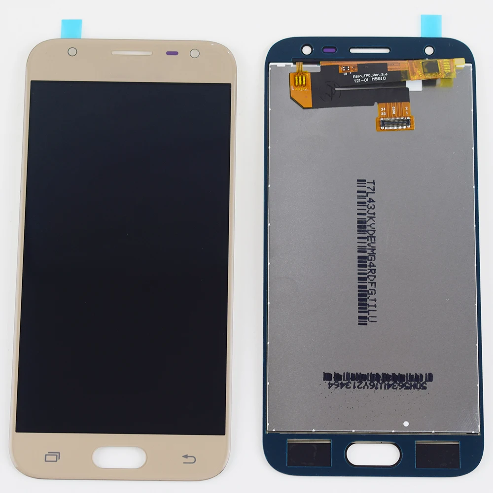 J330F ЖК-дисплей J3 2017 сенсорный экран дигитайзер сборка для Samsung Galaxy J330 дисплея SM-J330 |