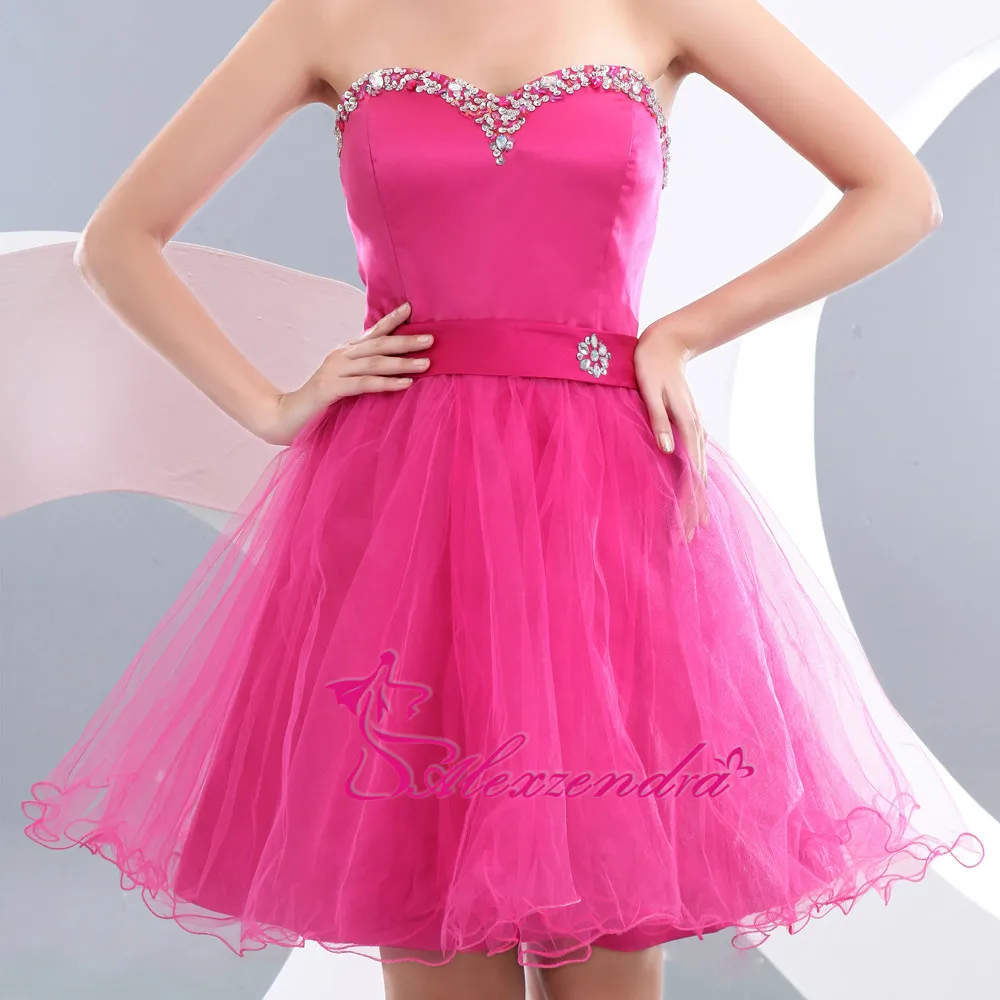 Alexzendra Sweetheart A Line Short Mini Prom Dresses 2018 Simple Party Plus Size | Свадьбы и торжества