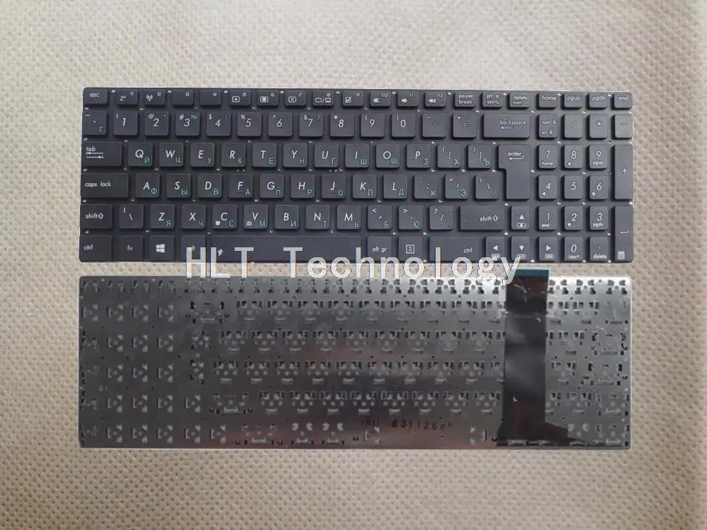 Оригинальная и новая черная клавиатура Russina для ASUS N56 N56V N76 N76V N76VB N76VJ N76VM N76VZ U500VZ N56VV