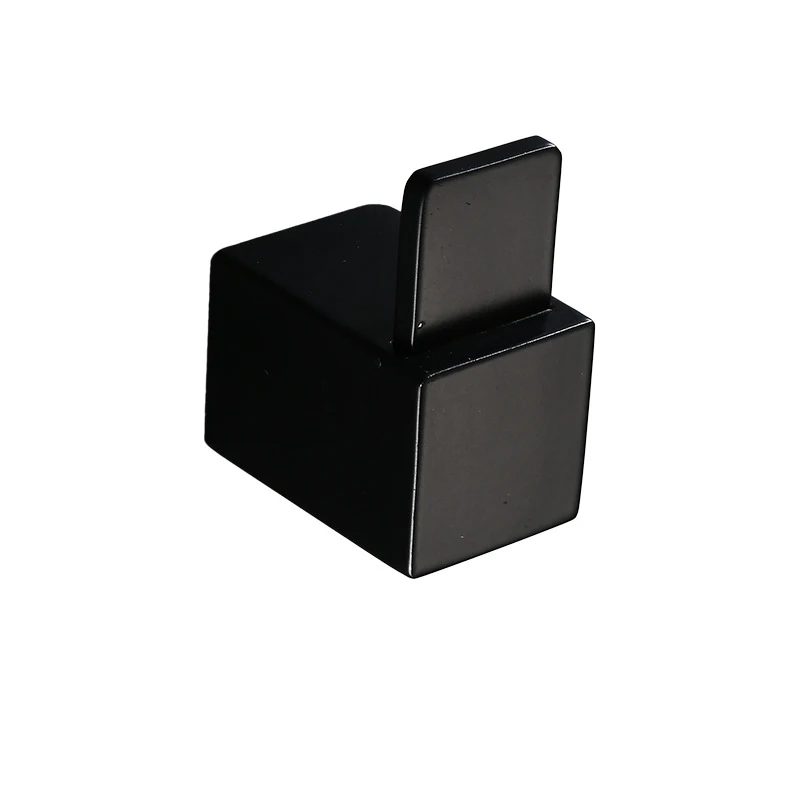 304 нержавеющая сталь ванная комната продукт квадратная черная отделка пальто