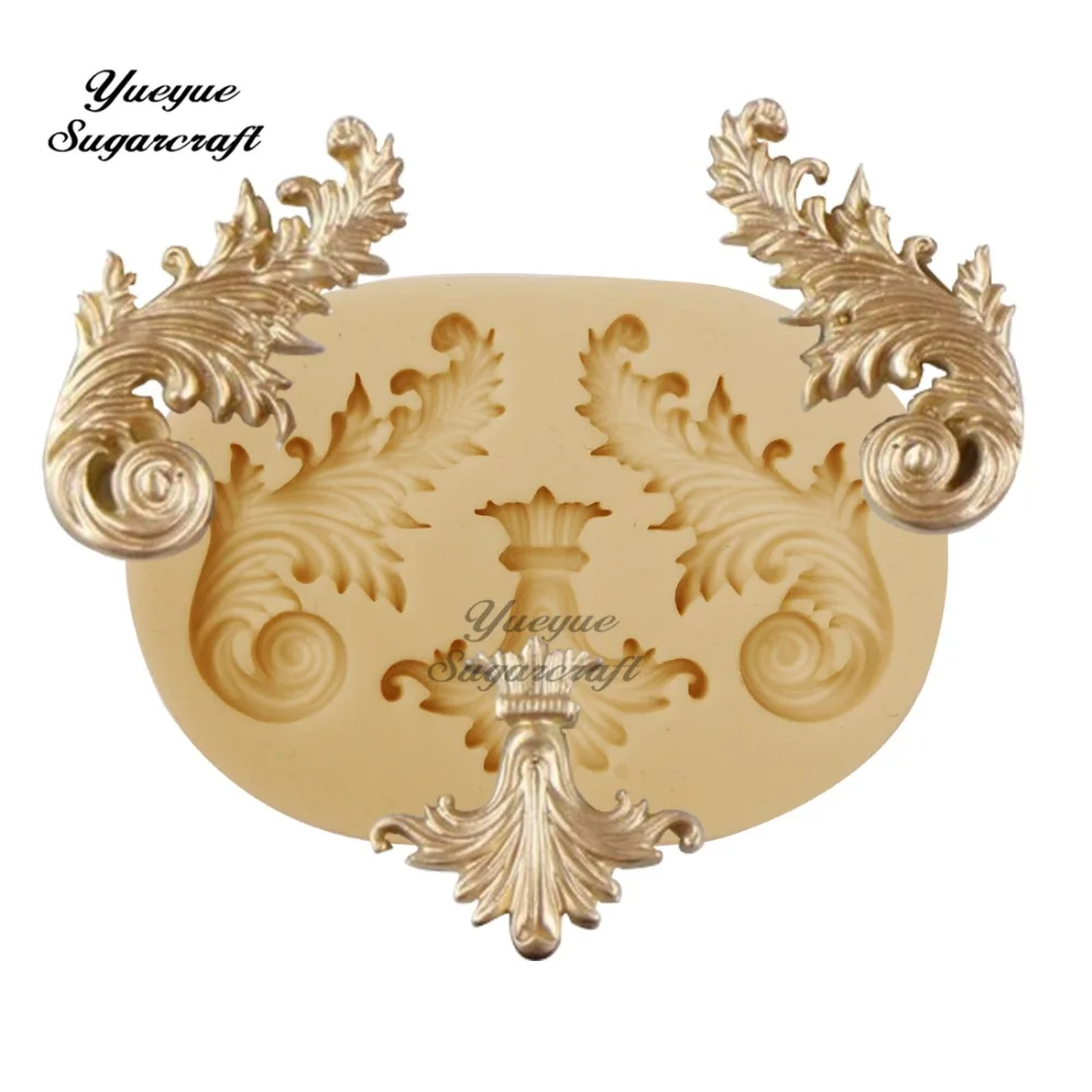 Yueyue Sugarcraft Barque silicone mold fondant cake decorating tools chocolate gumpaste | Дом и сад