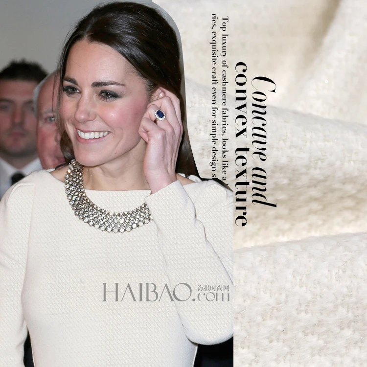 Вязаные шерстяные кашемировые трикотажные ткани осень зима утепленное платье