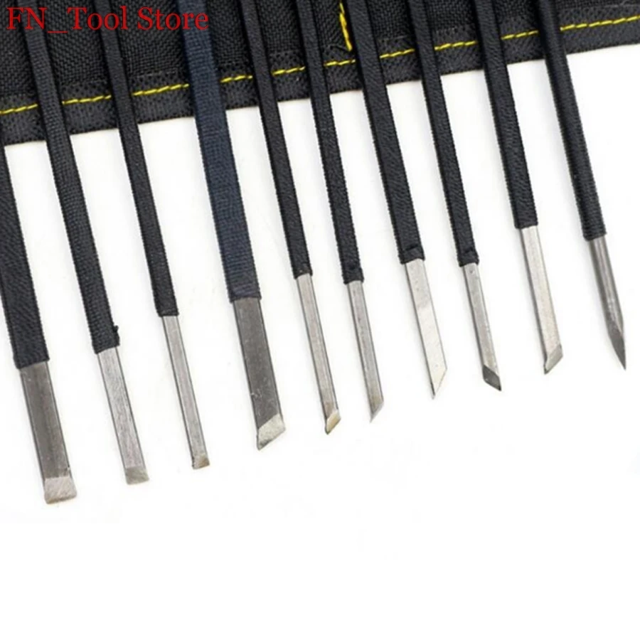 10 pcs. High quality Knife Stone Engraving Print Seal Tools Burin Woodworking Kit | Инструменты