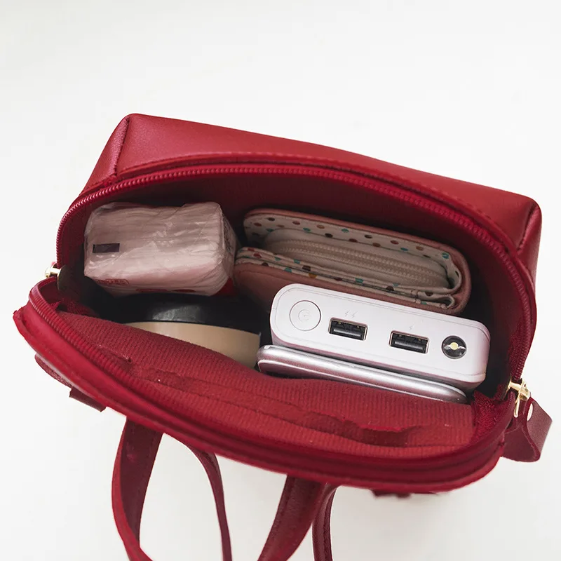 Женская маленькая Лоскутная сумка через плечо женские рюкзаки из искусственной