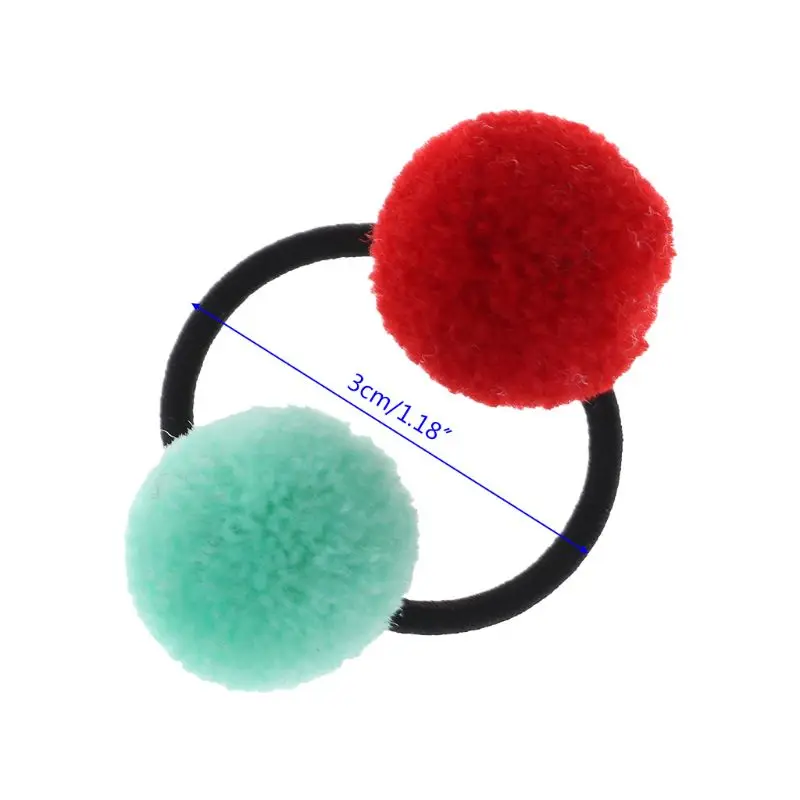 

Hair Band Fur Balls Cute Girl Ponytail Baby Decoration Headwear Fashion Headwear Hairband Hair Accessories Elastic Lovely Rope