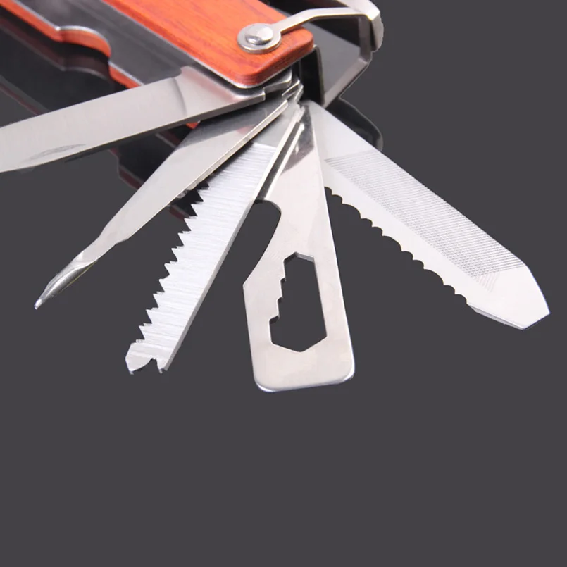 Multi-function Outdoor Camping Tool Portable Folded Survival MultiTools EDC Tools Multipurpose Knife Axe Hammer stainless | Спорт и