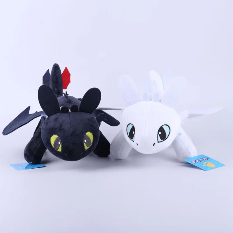 Игрушки Драконы 30 см Аниме фигурки ночная Фурия дракон плюшевая кукла игрушки