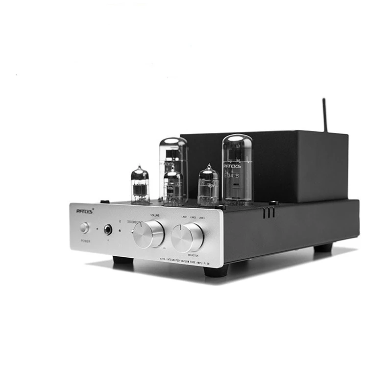 RFTLYS EA1A EL34 ламповый усилитель для наушников и hifi встроенный усилитель с беспроводным bluetooth приемником 6N1 audiophile