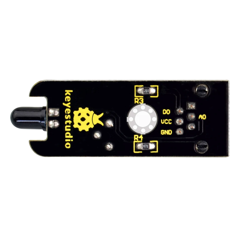 Новинка! Модуль датчика пламени Keyestudio RJ11 EASY plug для Arduino STEAM|Аксессуары