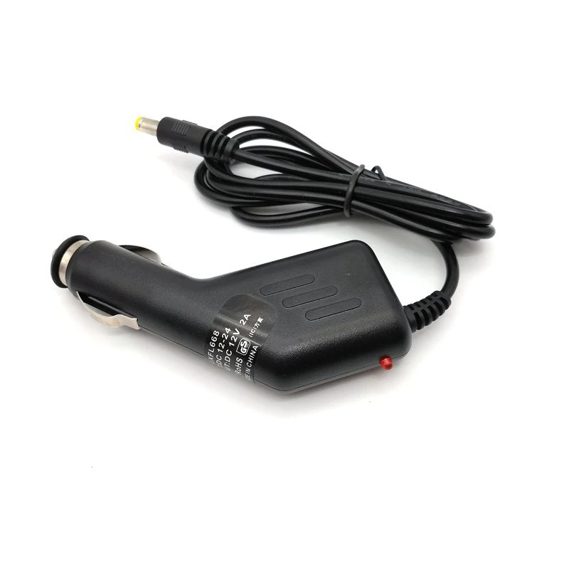 12V 2A 5,5x2,5 мм/5,5x2,1 мм автомобильное зарядное устройство Универсальный 5,5*2,5 мм/5,5*2,1 мм адаптер питания
