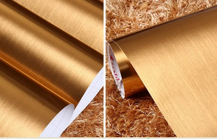 Серебряная металлическая текстура настенная бумага современный дизайн для