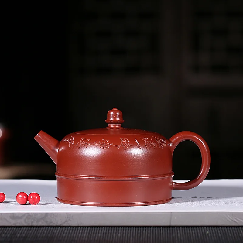 Yixing очищенная руда рекомендовано dahongpao двойной дзен чайник подаропосылка чай