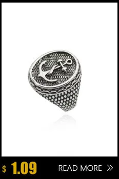 Дьявол сатана панк Для мужчин Jewelry гексаграмма черного козла овец кольцо Винтаж Титан Сталь Для мужчин S Biker Кольца Анель masculino