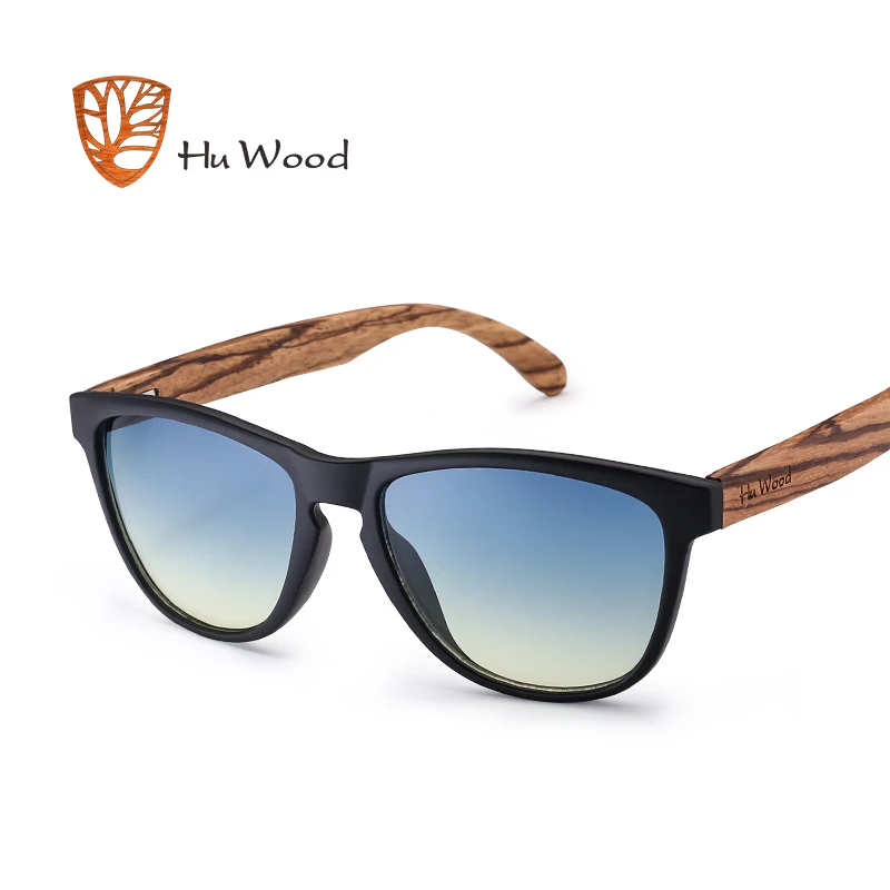 HU WOOD брендовые дизайнерские солнцезащитные очки из натурального бамбука с