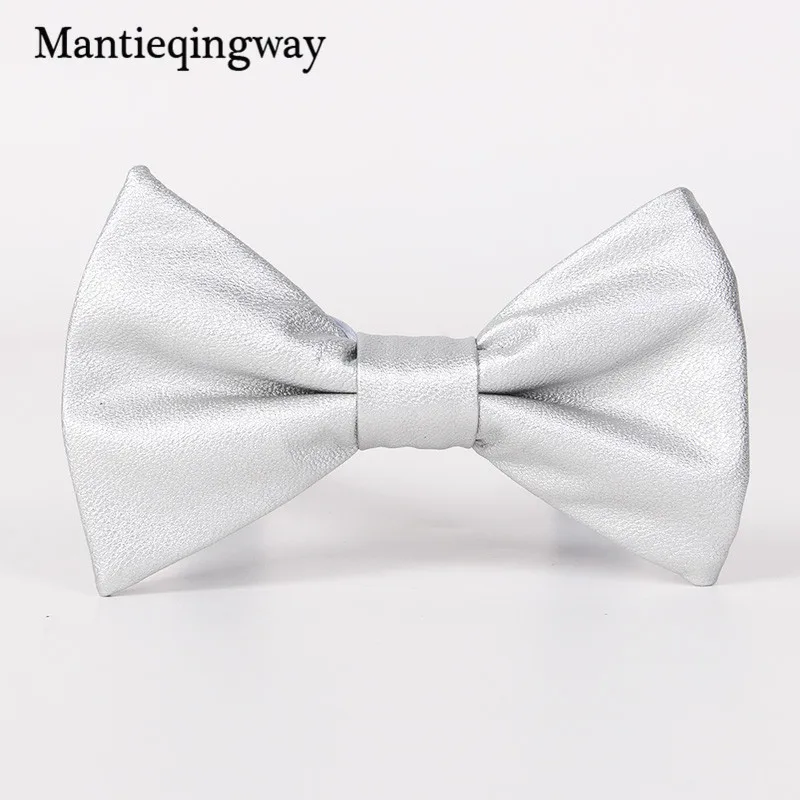 FB0355 Mantieqingway бренд галстук-бабочка карамельного цвета искусственная кожа свадебный галстук аксессуары для галстука модные обтягивающие галстуки-бабочки для мужчин - Цвет: FB0355