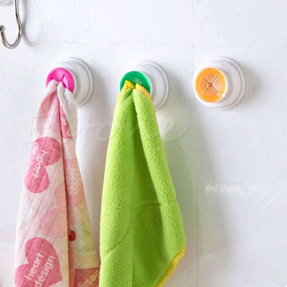 4 шт. резиновая присоска держатель для чайного полотенца самоклеящаяся задняя