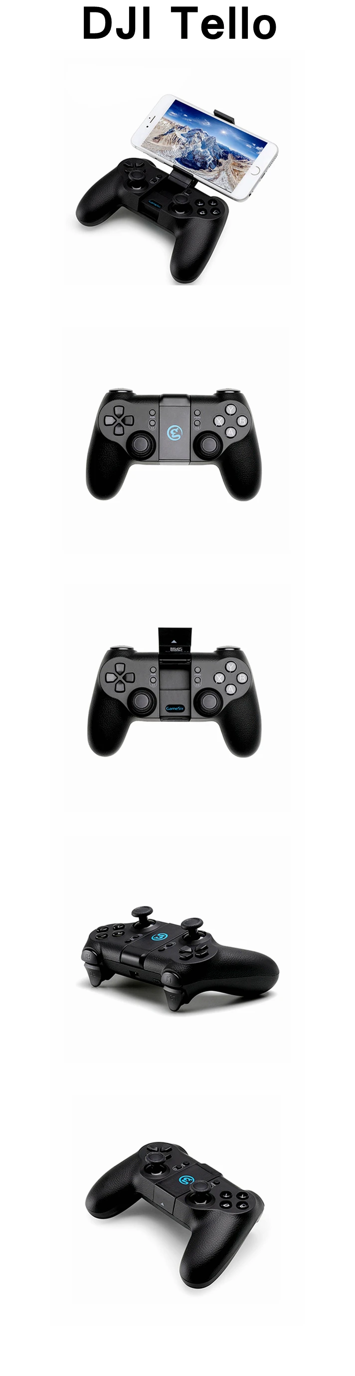 Пропеллер с дистанционным управлением для DJI Tello GameSir T1d с батареей 600MA аксессуары для управления дроном