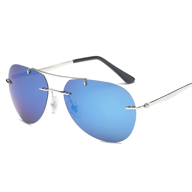 Солнцезащитные очки поляризационные UV400 для мужчин и женщин зеркальные авиаторы