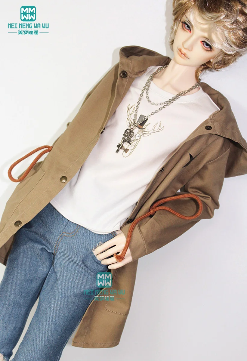 Одежда для куклы подходит 65-72 см DK SD17 POPO68 BJD модная футболка кардиган с капюшоном |