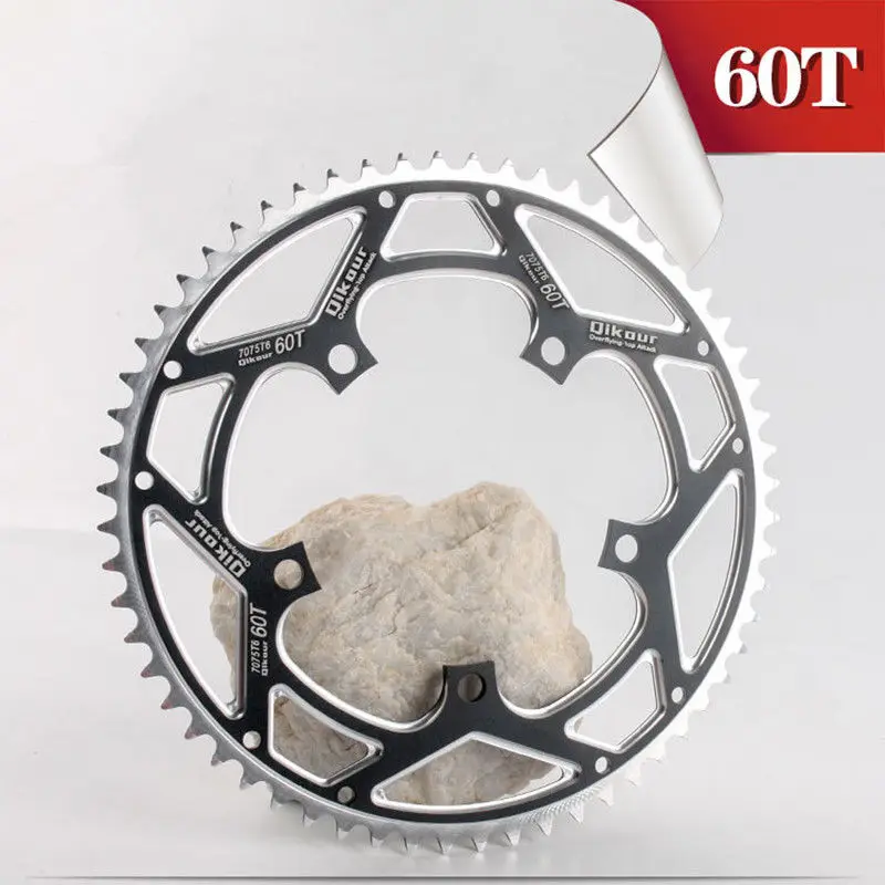 BMX складной велосипед цепь колеса из алюминиевого сплава 130BCD 60T кольцо