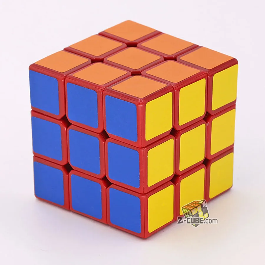 OldZhanchi Red Волшебный куб головоломка Dayan zhanchi 57 мм 3x3x3 3*3*3 333 легкие Логические игрушки подарок Чемпион Профессиональный соревнование твист клуб - Цвет: OldZhanchi Red