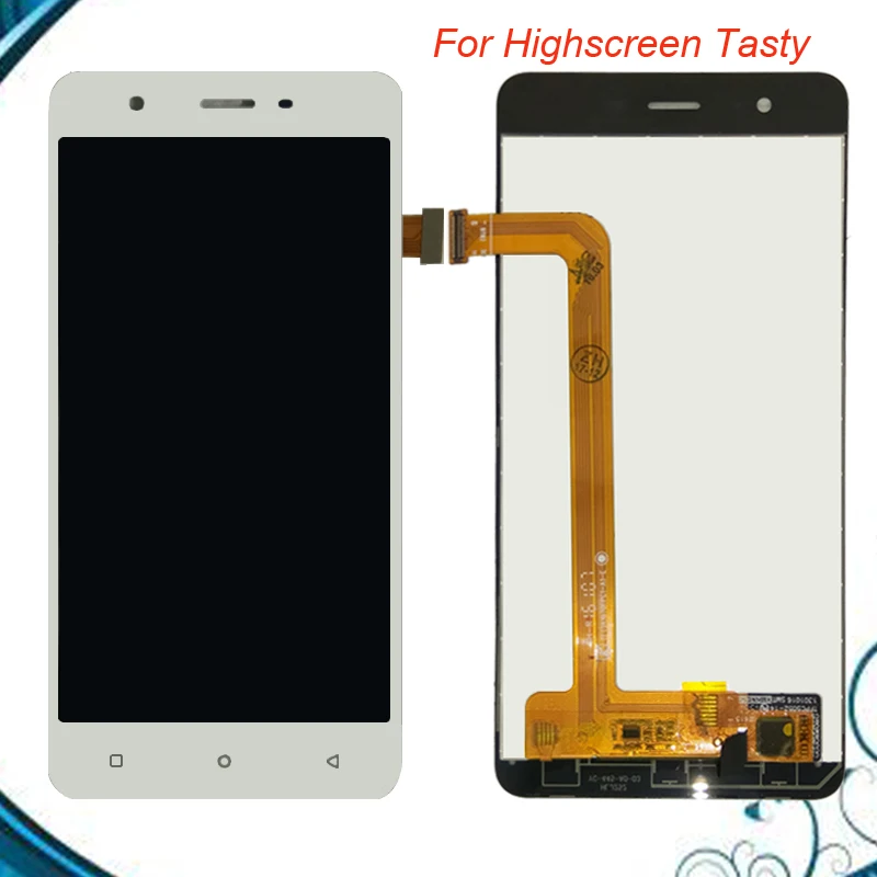 Для Highscreen Tasty LCD дисплей + сенсорный экран 100% протестированный дигитайзер сборка