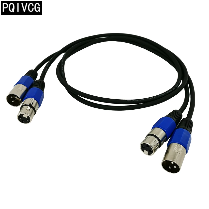 2 шт./3-контактный dmx сигнальные линии dmx512 сигнальный кабель светодиодный par