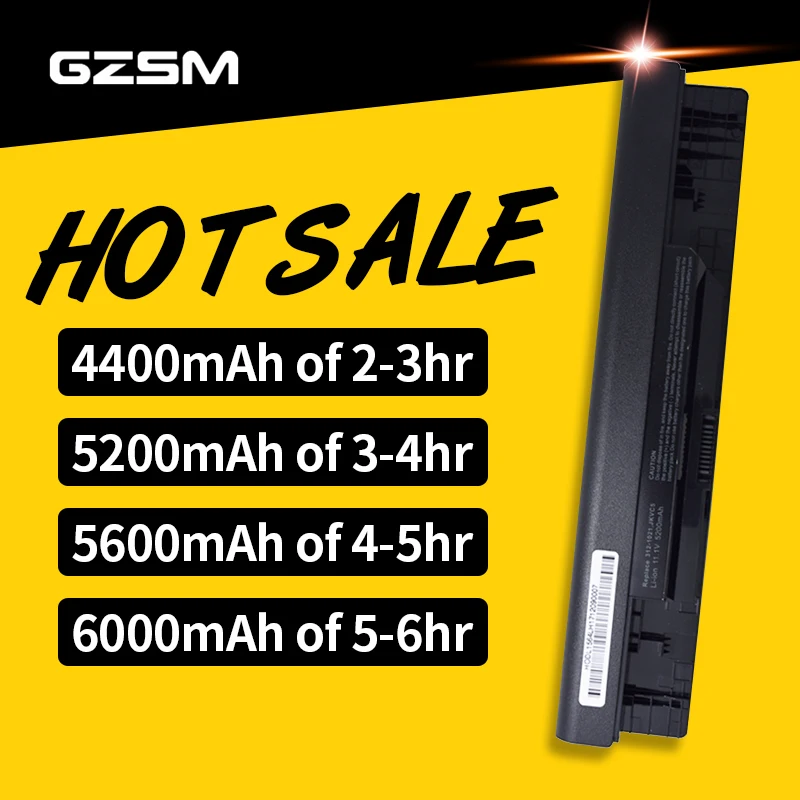 Аккумулятор GZSM для ноутбука Dell Inspiron 1464 1564 1764 05Y4YV батарея 0FH4HR 451-11467 5YRYV 9JJGJ JKVC5 NKDWV TRJDK