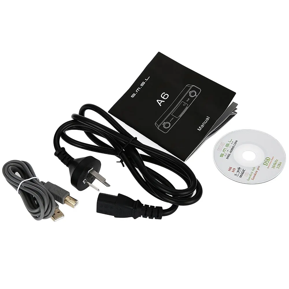 A6 Высокого Разрешения Встроенный Стерео Аудио Усилитель Мощности HIFI Цифровой