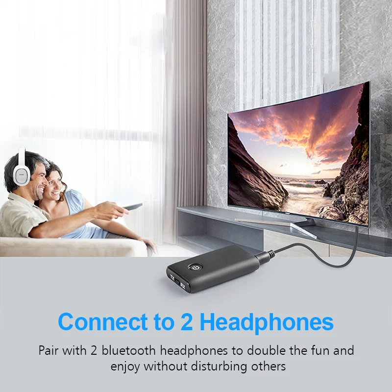 4,0 APT-X приемник передатчик для ТВ динамик наушники стерео система Bluetooth 5,0 адаптер беспроводной 3,5 мм стерео аудио CSR