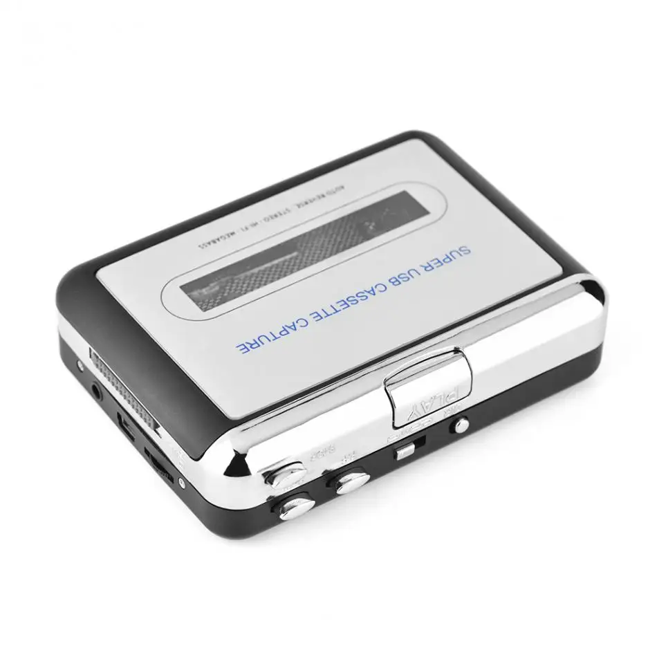 VBESLIFE USB Кассетная лента для ПК MP3 CD коммутатор конвертер Захват аудио музыкальный плеер с наушниками Новинка