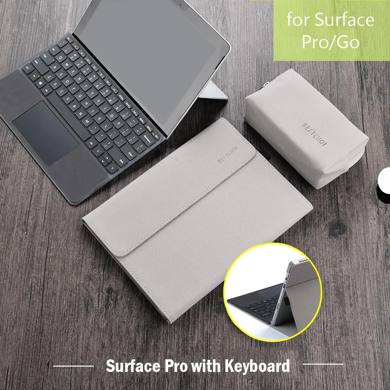 Чехол для планшета для microsoft Surface Go Pro с 6 углами, чехол-подставка для Surface Pro 7 5 4, чехол для женщин и мужчин, сумка для ноутбука