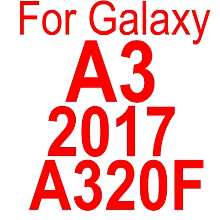 Для samsung Galaxy A30 A50 M20 J2 J4 J6 A6 A8 A3 A5 A7 закаленное Стекло J1 J3 J5 J7 S3 для детей 4, 5, 6, NOTE3 Экран протектор - Цвет: A3 2017 A320 A320F
