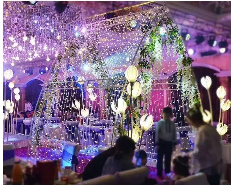 Открытый галстук yi Арка церемония павильон Свадебный коридор свадебная