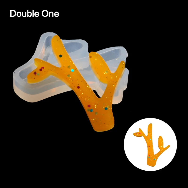 Филиал формы милые силиконовые смолы DIY для изготовления ювелирных изделий