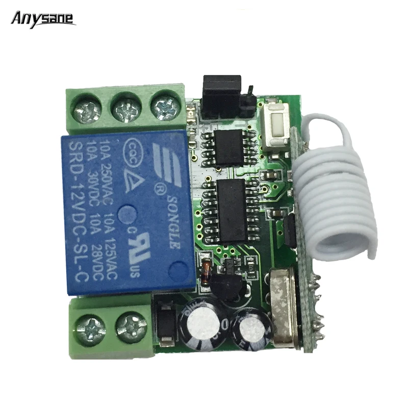 Универсальный 433 МГц переключатель дистанционного управления DC12V интегральная