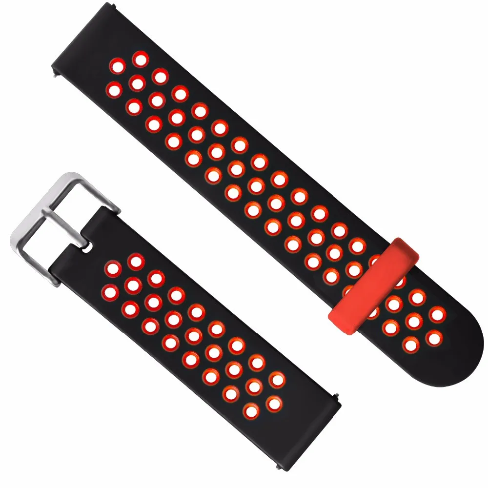 20 мм сменный спортивный силиконовый ремешок для часов Xiaomi Huami Amazfit браслет