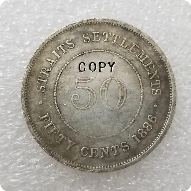 1886-1901 проливов королевы Виктории 50 процентов копии монет