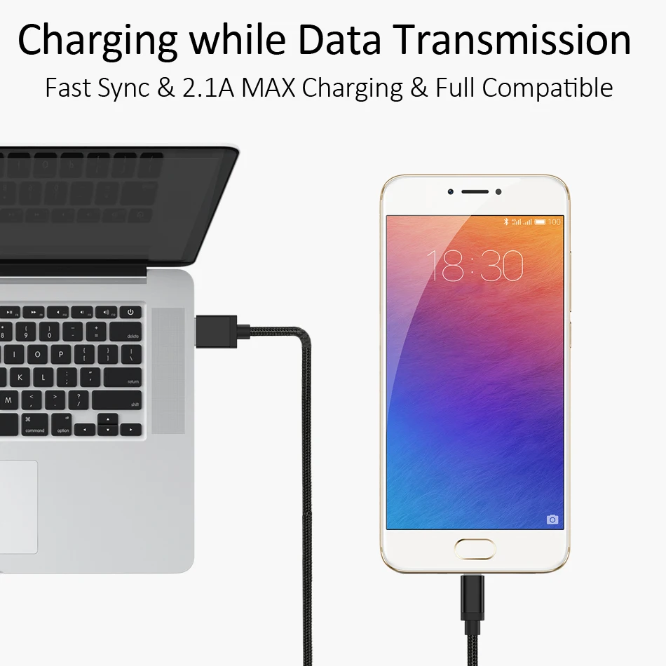 USB Type C кабель для Huawei Mate 20 Oneplus 6 5T зарядный типа Samsung S8 S9 Plus Xiaomi Pocophone F1 Mi 8|Кабели