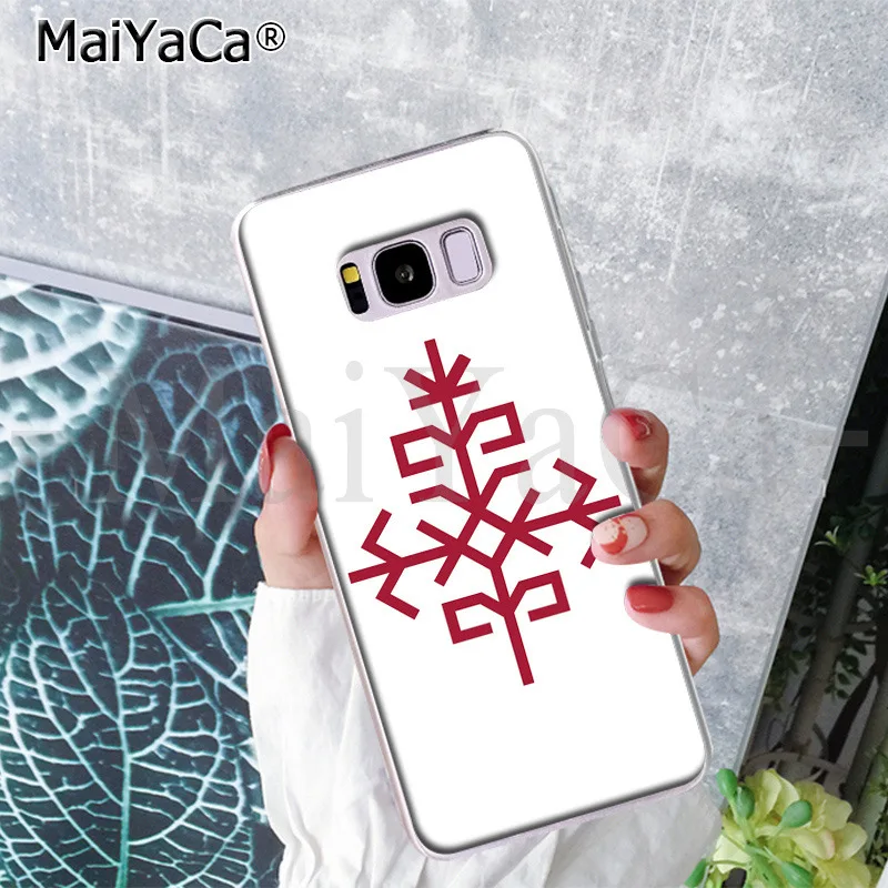 MaiYaCa латышское этническое солнцезащитное дерево Austras Koks для телефона мягкий
