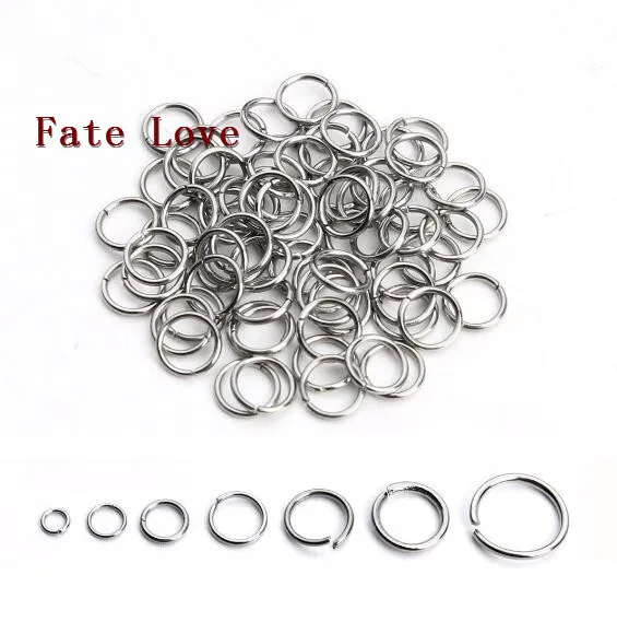 Fate Love Lot 1000 шт. оптовая продажа из нержавеющей стали переходное кольцо и