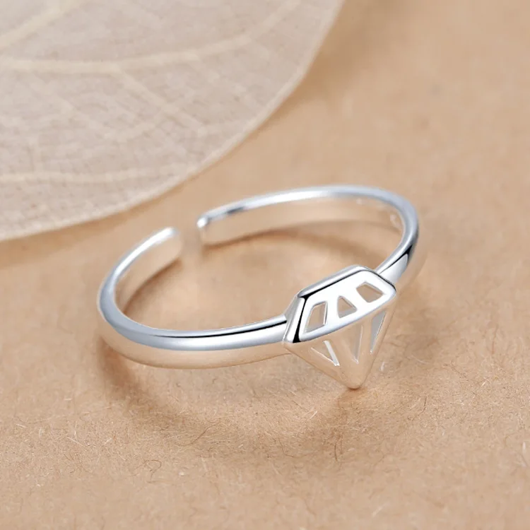 Богемные винтажные Серебристые треугольные кольца для женщин Bijoux Подарочные