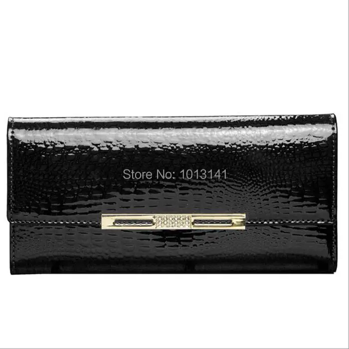 Free Shipping 2014 new leather purse Wallets Women long section of crocodile wallet women wallets | Багаж и сумки