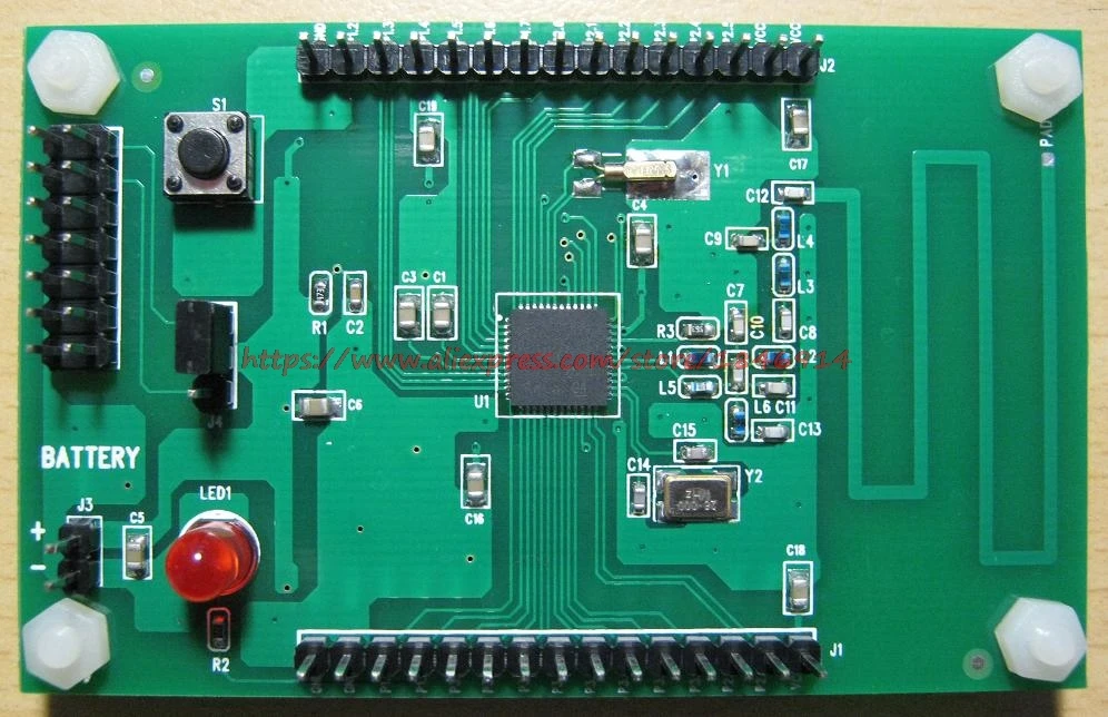 Бесплатная доставка CC430F5137 плата 433 МГц CC430 Беспроводная MSP430F5137|board|board boardboard development