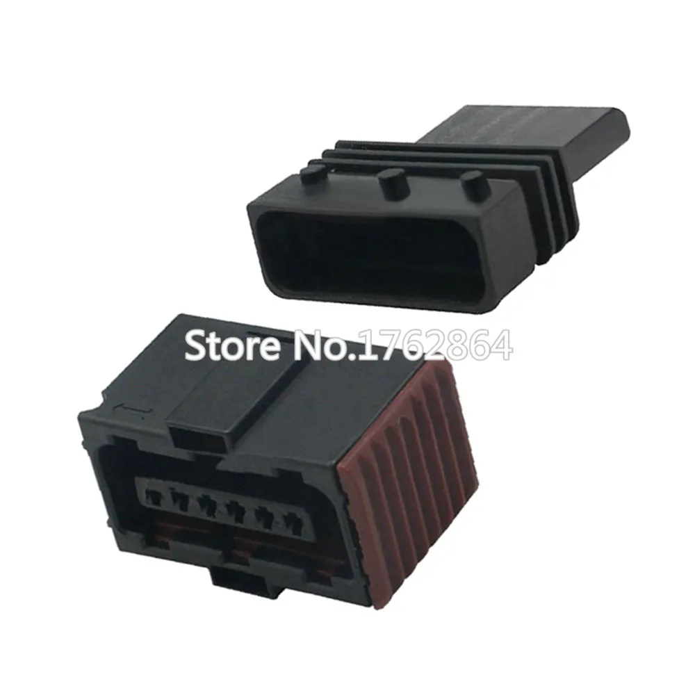 

6 Pin black plastic parts automotive plugs harness connectors connectors terminal connector DJ7067-1.5-11/21 6P